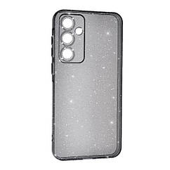 силікон Clear Shine Samsung A35, Black