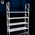 Полиця металева VAULT-65 L600 W500 до набірного стелажу, біла. Торговельне обладнання для магазину та складу, фото 7