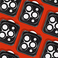 Захисне скло на камери iPhone 15 Pro/15 Pro Max PROOVE ACHILLES (чорний), фото 4