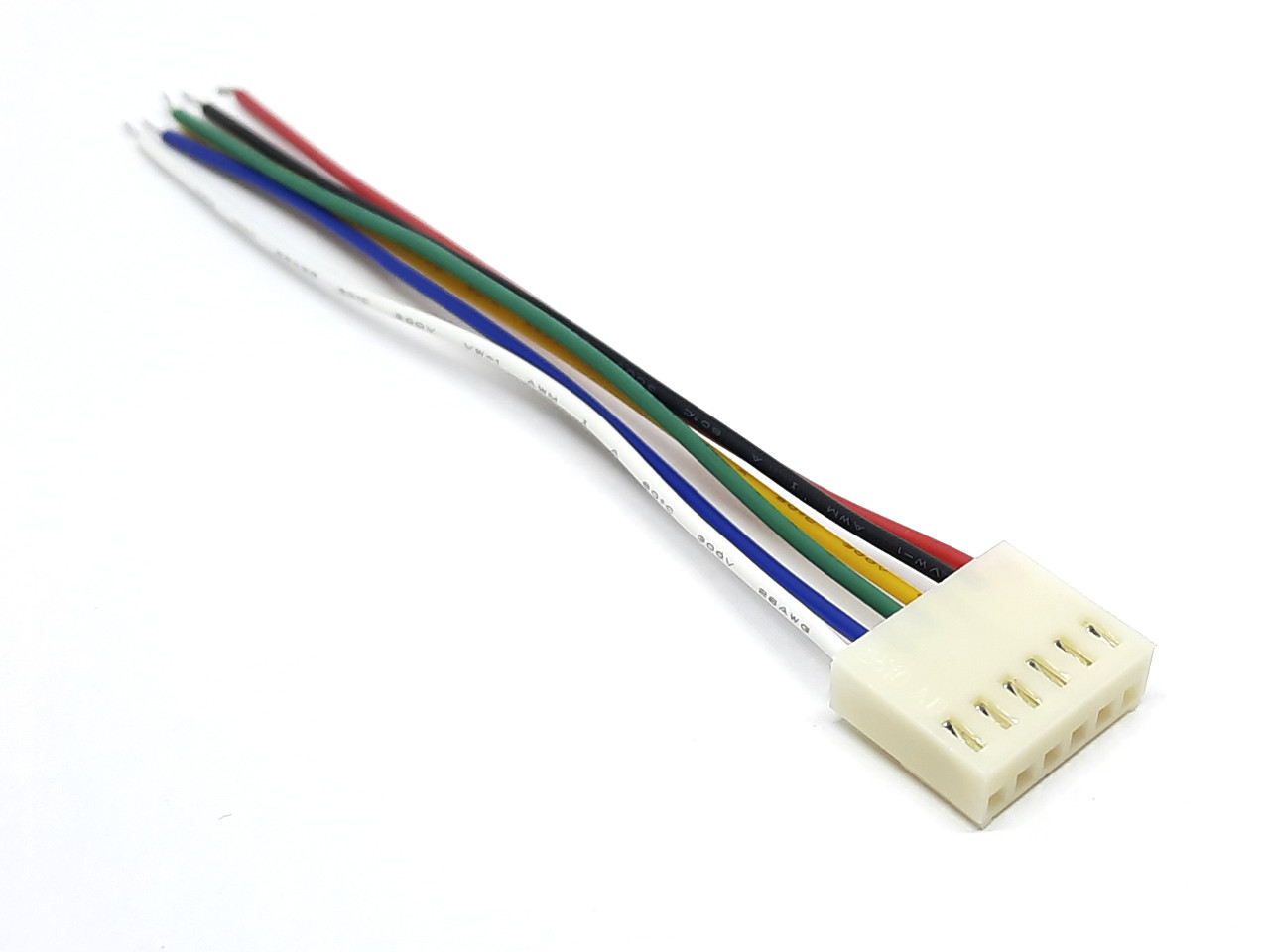 Конектор KF2510 6pin гніздо з проводами 10 см