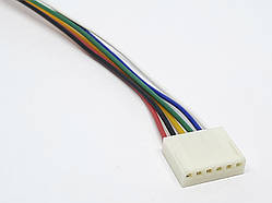 Конектор KF2510 6pin гніздо з проводами 20 см