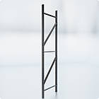 Стелаж набірний "VAULT-2418" 4 полиці (ярусу) h 2400х1800х550мм (1.2мм) чорний. Для комори, складу та гаража, фото 10