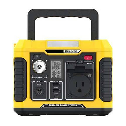 Зовнішній акумулятор PROTESTER PRO-PSЗ00B портативна електростанція З00W/600W(Max), 220V, 2З1Wh, 22.2V/10.4Ah (62 400mAh/З.7V), па, фото 3