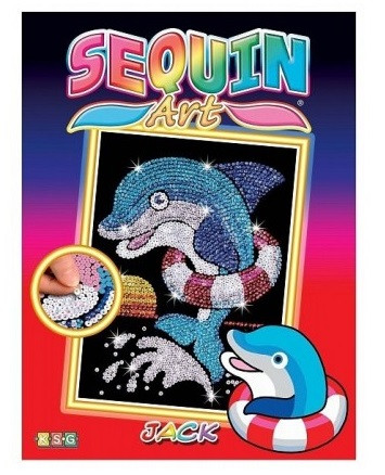 Sequin Art Набір для творчості RED Дельфін Джек