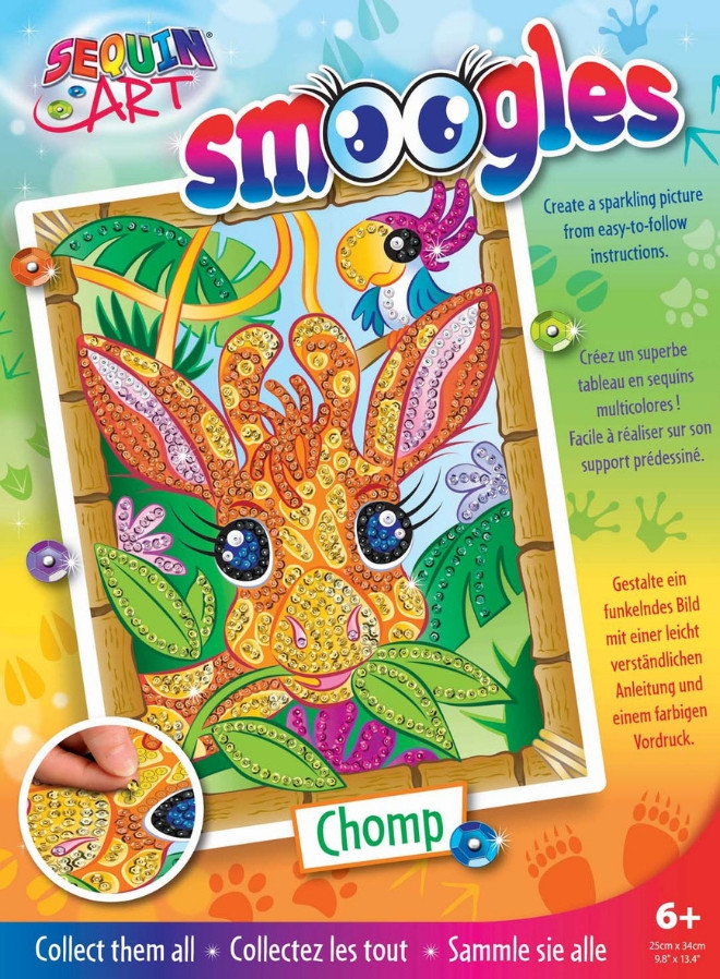 Sequin Art Набір для творчості SMOOGLES Жираф
