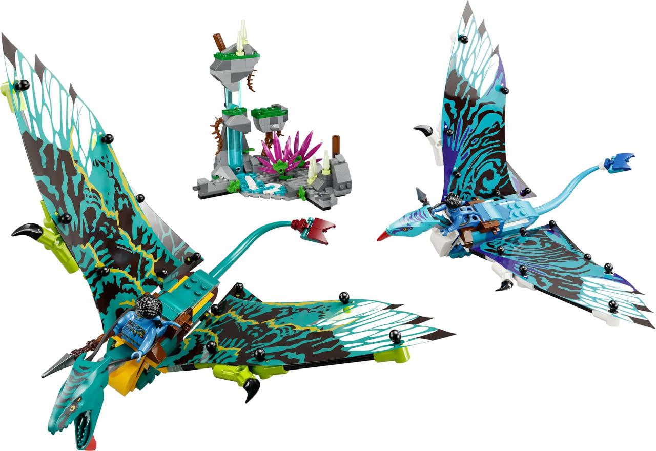 LEGO Конструктор Avatar Перший політ Джейка і Нейтірі на Банши, фото 1
