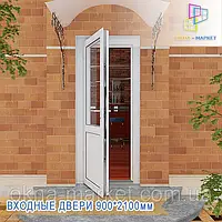 Пластикові вхідні двері Бориспіль