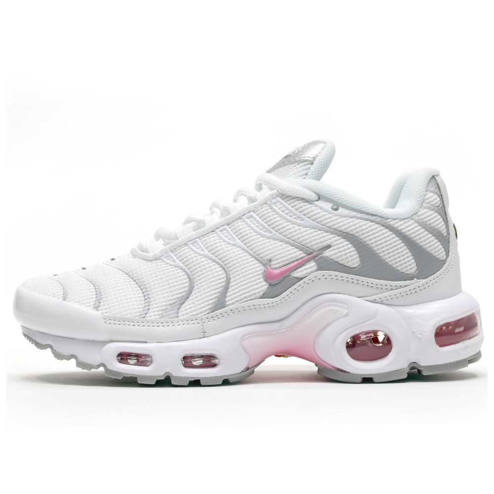 Жіночі кросівки Nike Air Max TN Plus Plusschuh White HF0107 Grey Pink, білі кросівки найк аір макс тн плюс аїр, фото 1