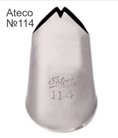 Насадка кондитерська Ateco №114, фото 1