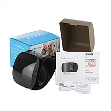 Автоматичний тонометр на зап'ястку від акумулятора, розумний тонометр із сенсорним екраном A01, фото 4