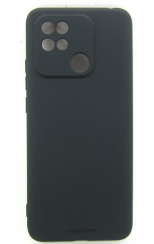 Чохол Fashion Smtt simeitu (матовий) для Xiaomi Redmi 10C / Чорний