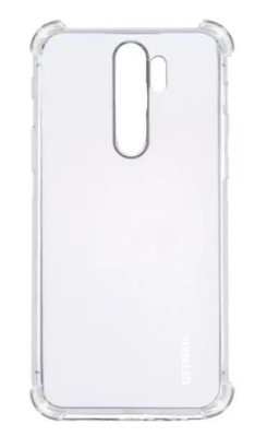 Силіконова накладка (бампер) для смартфона Xiaomi Redmi 9 / Air Skin Crashproof/ Прозорий