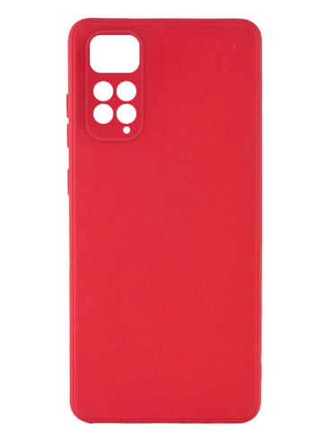 Чохол Fashion Silicone case (матовий) для Xiaomi Redmi 11S / Червоний