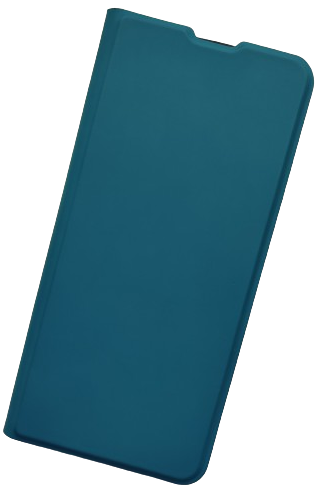 Чохол-книжка FIBRA для Xiaomi Redmi Note 10Pro / Темно бірюзовий