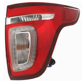 Ліхтар правий Ford Explorer 11-15 (LED/WY21W/W21W).(BASE, XLT, LIMITED) Depo без ламп
