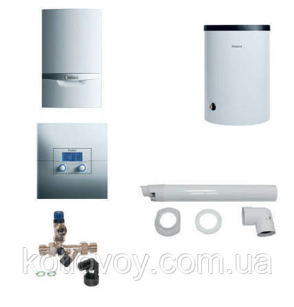 Пакетне пропонування No16 ecoTEC plus VU OE + бойлер uniSTOR VIH R (120, 150, 200) + calorMATIC 630