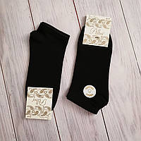 Шкарпетки жіночі ALBA короткі чорні 37-39р | 12 пар