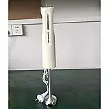 Блендерний набір Grunhelm EBS-819BEP 800 Вт на 2 швидкості з насадками та мірними стаканами, фото 2