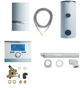 Пакетне пропонування No17 ecoTEC plus VU OE + бойлер uniSTOR VIH R (300, 400, 500) + multiMATIC 700