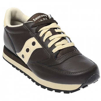 Кросівки Saucony Jazz Leather (коричневі), фото 1