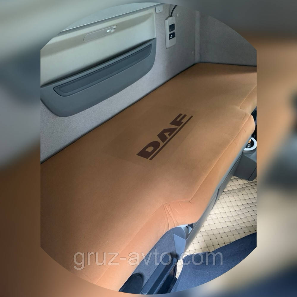 Наматрацник (чохол матраца)  в спалку велюр преміум ДАФ DAF