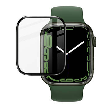 Захисне скло для епл вотч Apple Watch Series 7/8/9 45mm Proove Achilles (чорний)