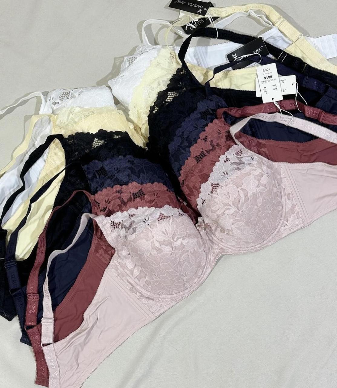 Бюстгальтер Orietta Avec 8815 у щільній чашці D, колір Чорний, фото 1