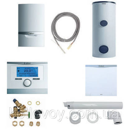 Пакетне пропонування No19 ecoTEC plus VU OE + бойлер uniSTOR VIH R (300, 400, 500) + multiMATIC 700 + VR70, фото 1