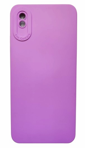 Силіконова Lux Matte накладка (бампер) для смартфона Xiaomi Redmi 9A / Розовий