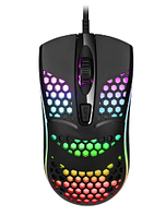 Провідна миша  LED KW-10 (7816) з підсвічуванням / Комп'ютерна мишка провідна 1.3M / Чорний