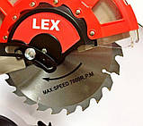 Торцювальна пила LEX LXCM210 [ 2100Вт / диск 210мм / Висока точність розпилу ], фото 2