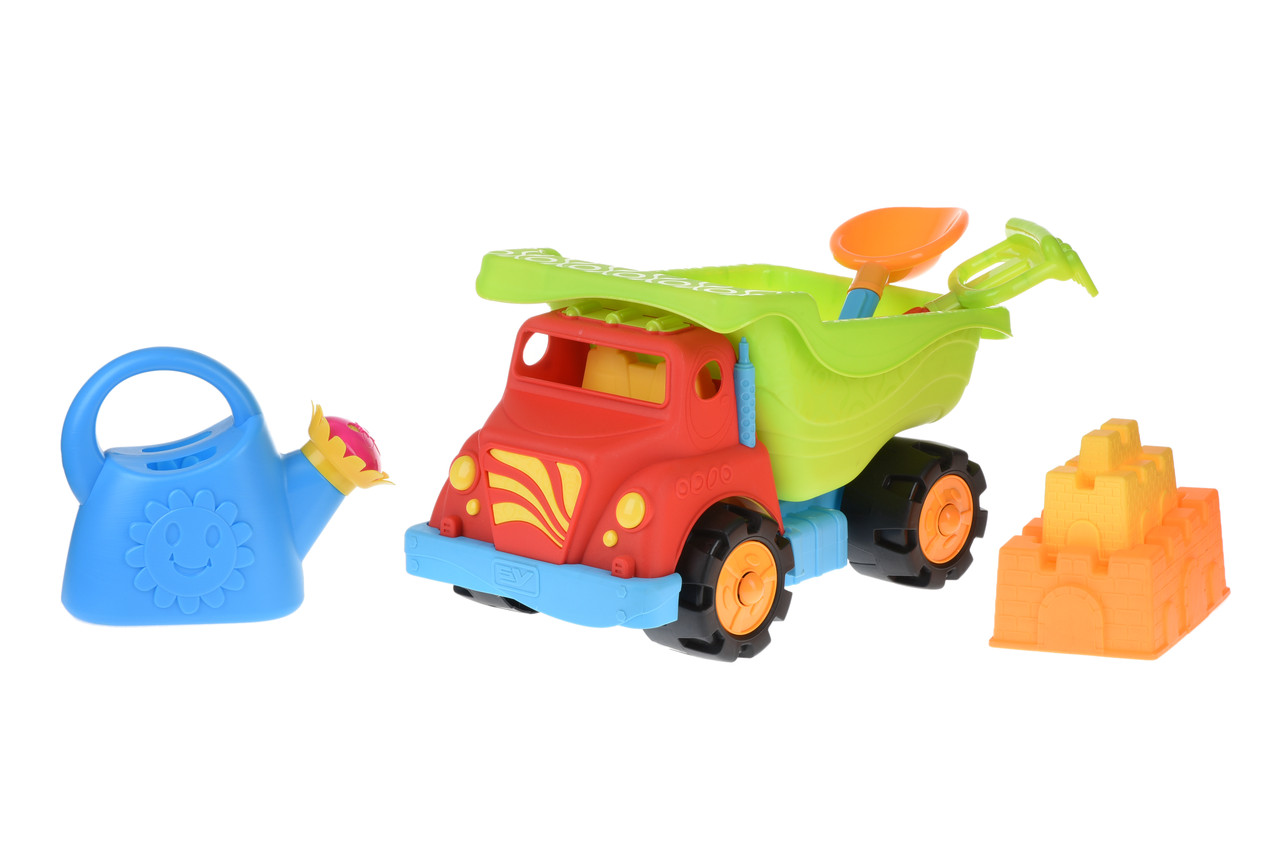Same Toy Набір для гри з піском Вантажівка червоний (6 од.), фото 1
