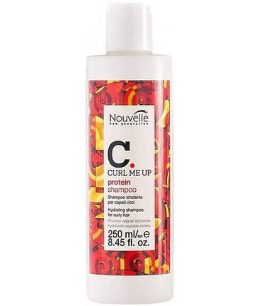 Шампунь протеїновий живить для пошкодженого волосся Nouvelle Protein Shampoo 250/300 мл, фото 1