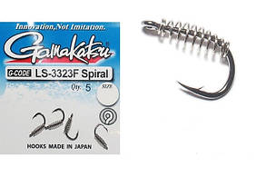 Гачки Gamakatsu LS-3323F SPIRAL № 06 5шт
