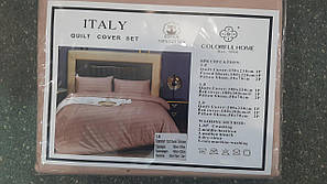 Комплект постільної білизни Colorful Home Italy 1,5-ий бавовна однотонний, фото 3