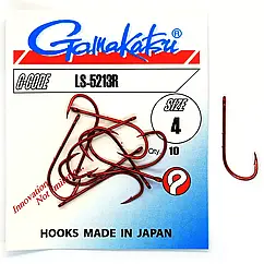 Гачки Gamakatsu LS-5213R № 04 10шт