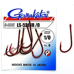 Гачки Gamakatsu LS-5213R № 01 8шт