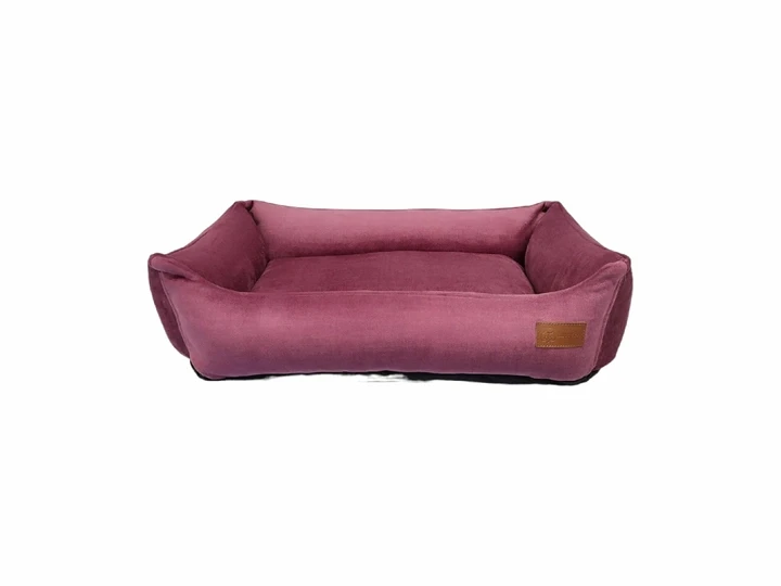 Лежак HappyPet для собак HappyPet Антикіготь 85*50 с бортами Орхідея