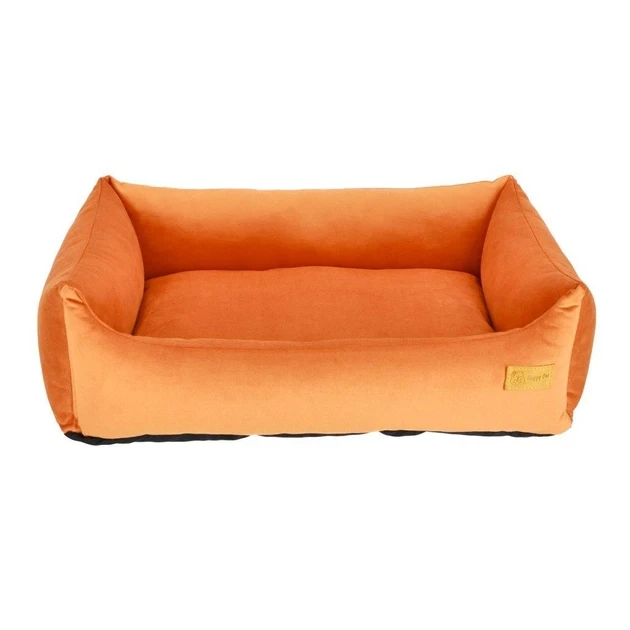 Лежак HappyPet для собак  Basic 45*35 з бортами Carrot