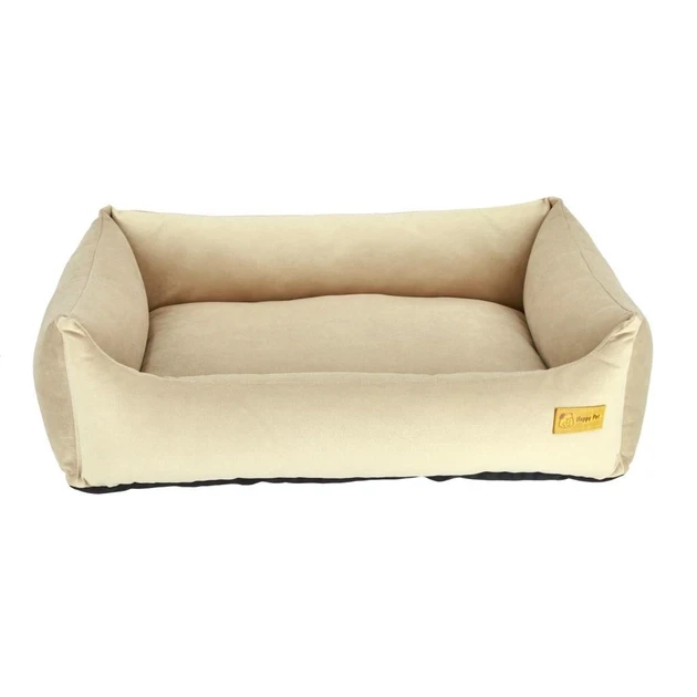 Лежак HappyPet для собак  Basic 120*80 з бортами  Beige