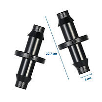 Прямой соединитель для аквариумных шлангов AQUAXER, 4 мм., фото 4