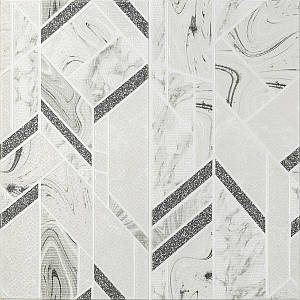 Панель стінова 3D 680х680х4мм Абстракція сіра SW-00001990