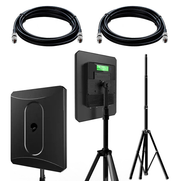 Комплект посилення сигналу ALIENTECH DEIMOX Signal Booster Range Extender з кабелем RG-8 20 метрів х2 і