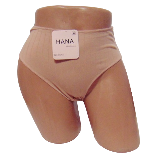 Бавовняні трусики Hana M-L бежеві 57261