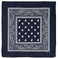 Бандана MFH синя / біла з візерунком