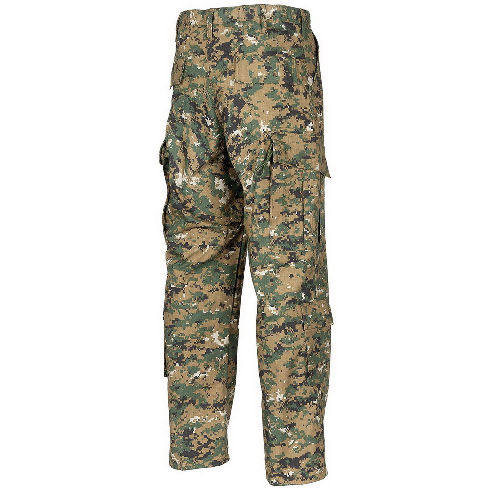Тактичні штани MFH US Field Pants рипстоп digital woodland