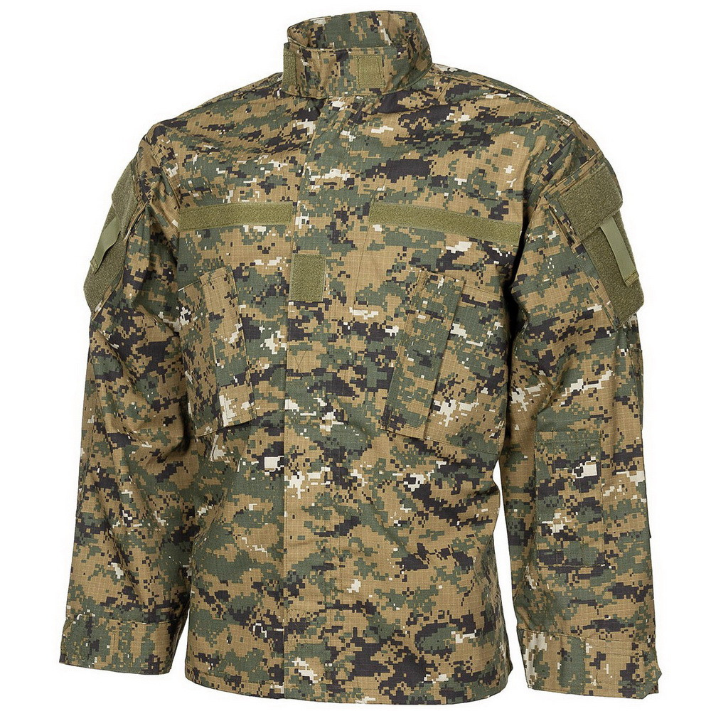 Кабель тактичний MFH US Field Jacket рипстоп digital woodland
