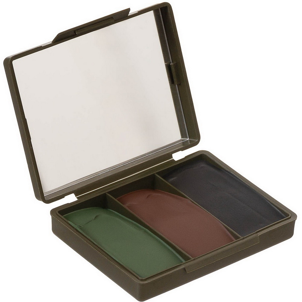 Грим для обличчя MFH 3-colour з дзеркалом 45 г