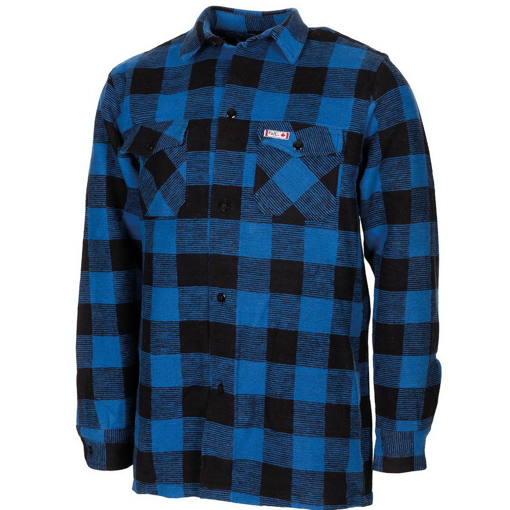 Сорочка MFH Lumberjack синя/чорна