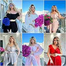 Жіночий віском трохи блищить топ із відкритою спиною розміри норма